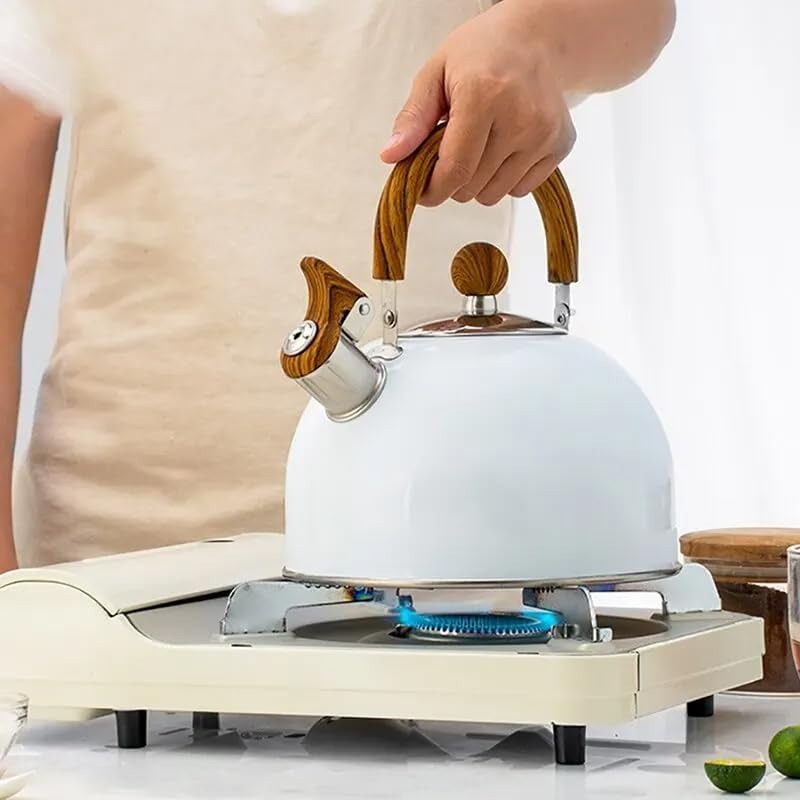 Whistling Stainless Steel Kettle - LuxeBrew
