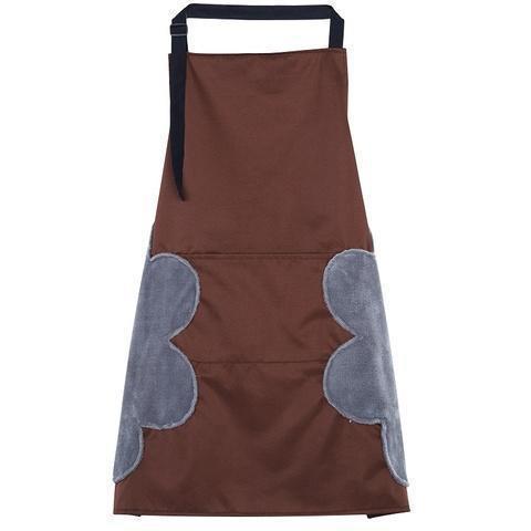 Kitchen Apron with Hand Wipers - Culinary Luxe