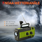 Solar-Powered Emergency Radio - EcoWave