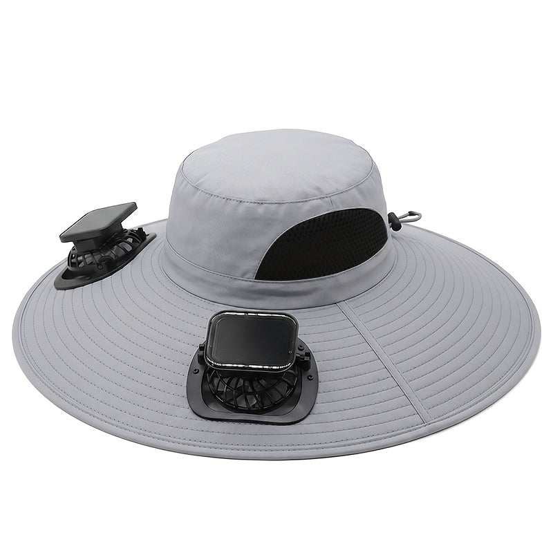Sun Protection Fan Cap - Solara Gear