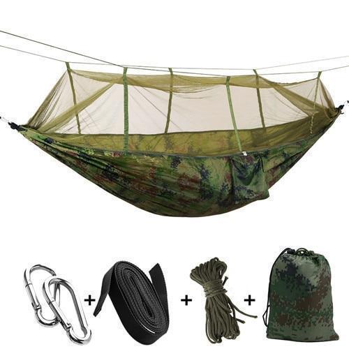 Portable Hammock with Mosquito Net - LuxeNest
