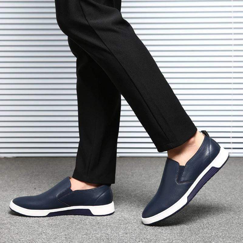 Oxford Leather Casual Shoes - LuxeStride