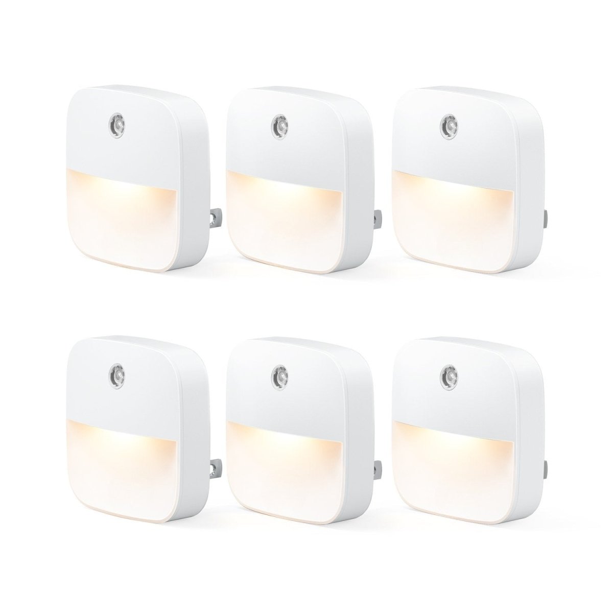 Twilight Sensor Night Lights - LumaGlow (6-Pack)