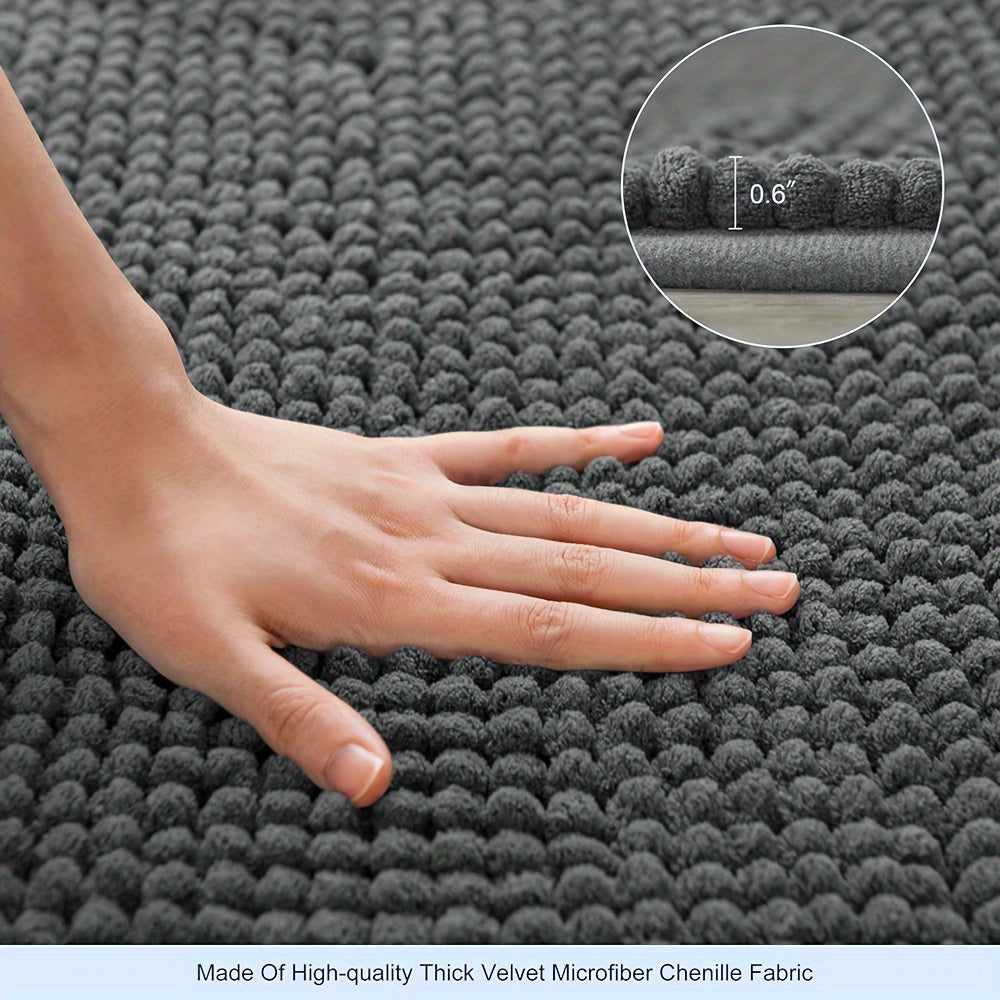 Anti-Slip Corner Shower Mat - Luxe Haven