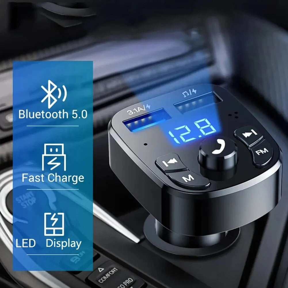 Bluetooth MP3 Car Player - LuxeDrive