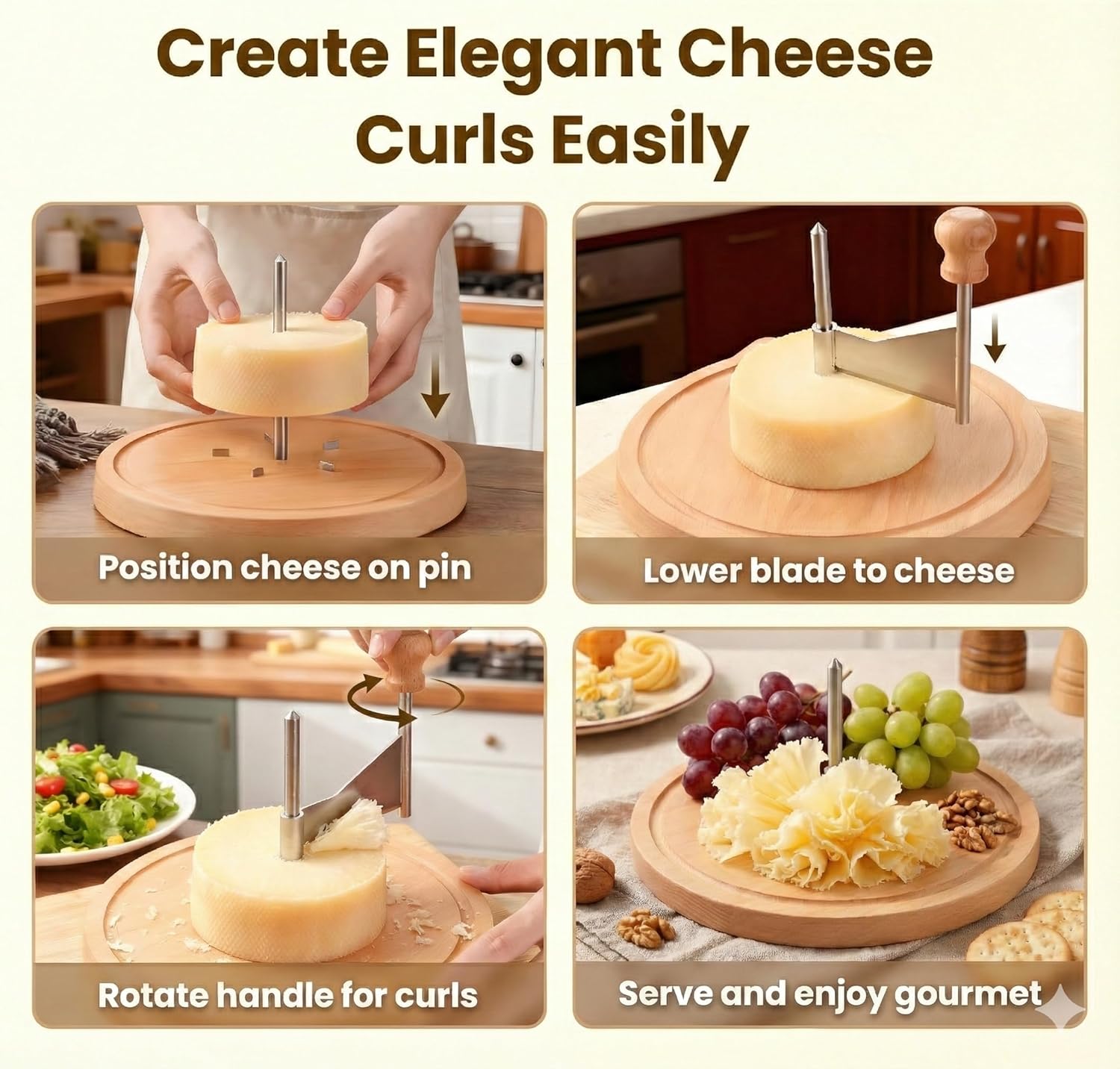 Cheese Curler Wheel - GourmetCraft™