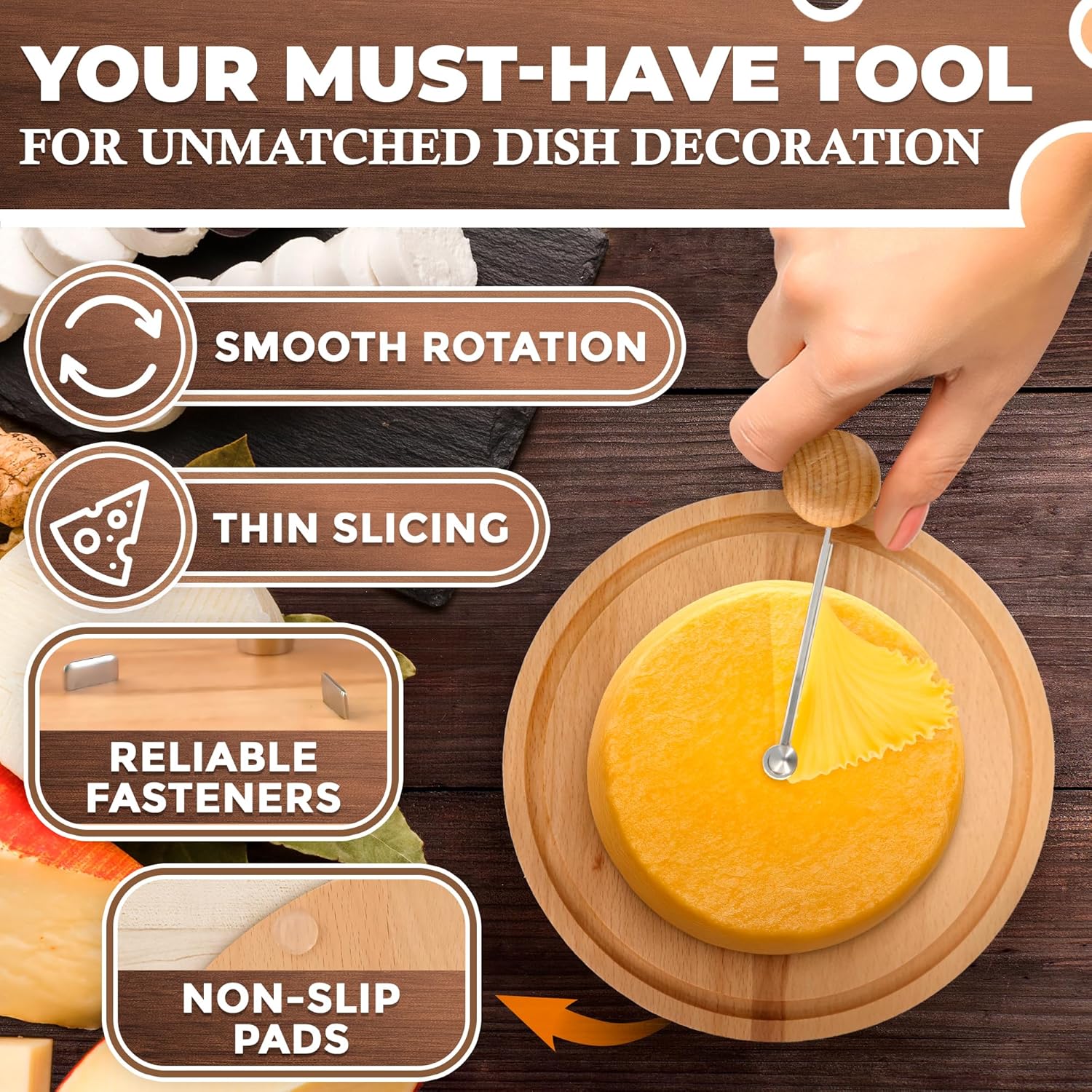 Cheese Curler Wheel - GourmetCraft™