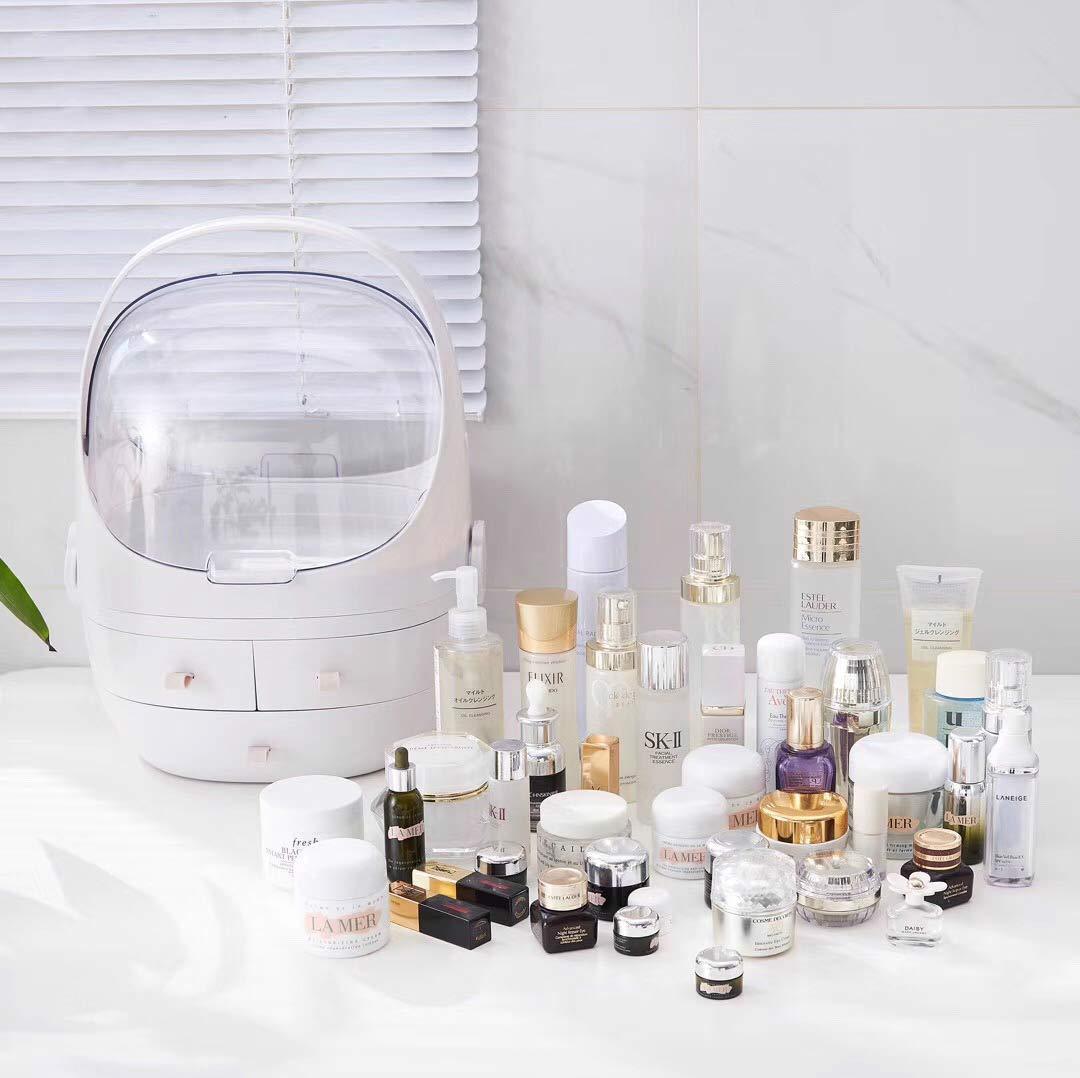 Clamshell Makeup Organizer - LuxeBeauty Essentials