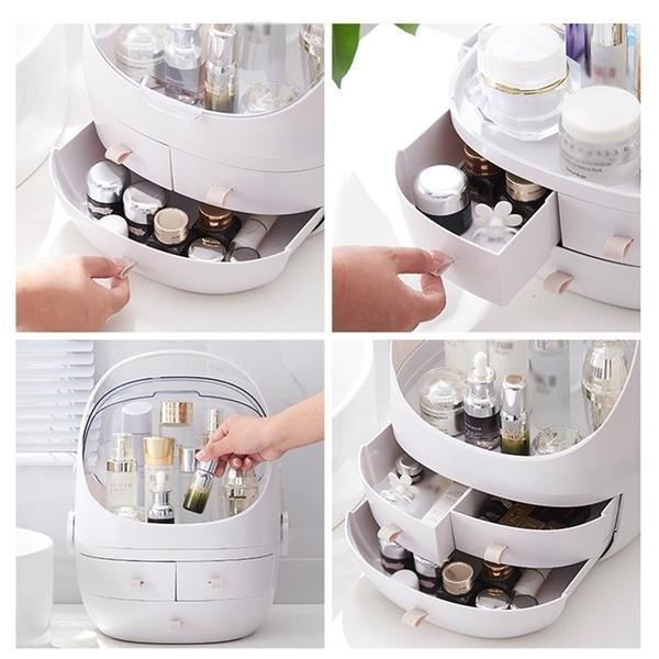 Clamshell Makeup Organizer - LuxeBeauty Essentials