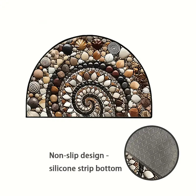 Ocean Pebble Mat - AquaNest Decor