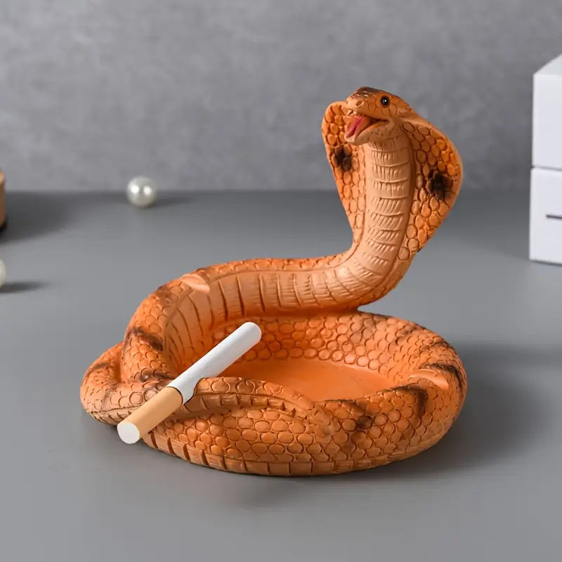 Cobra Snake Ashtray - SerpentCraft
