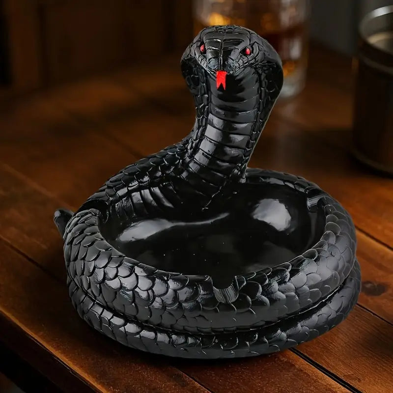 Cobra Snake Ashtray - SerpentCraft