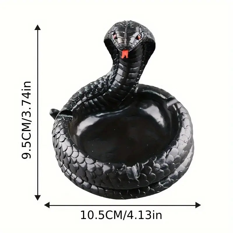Cobra Snake Ashtray - SerpentCraft