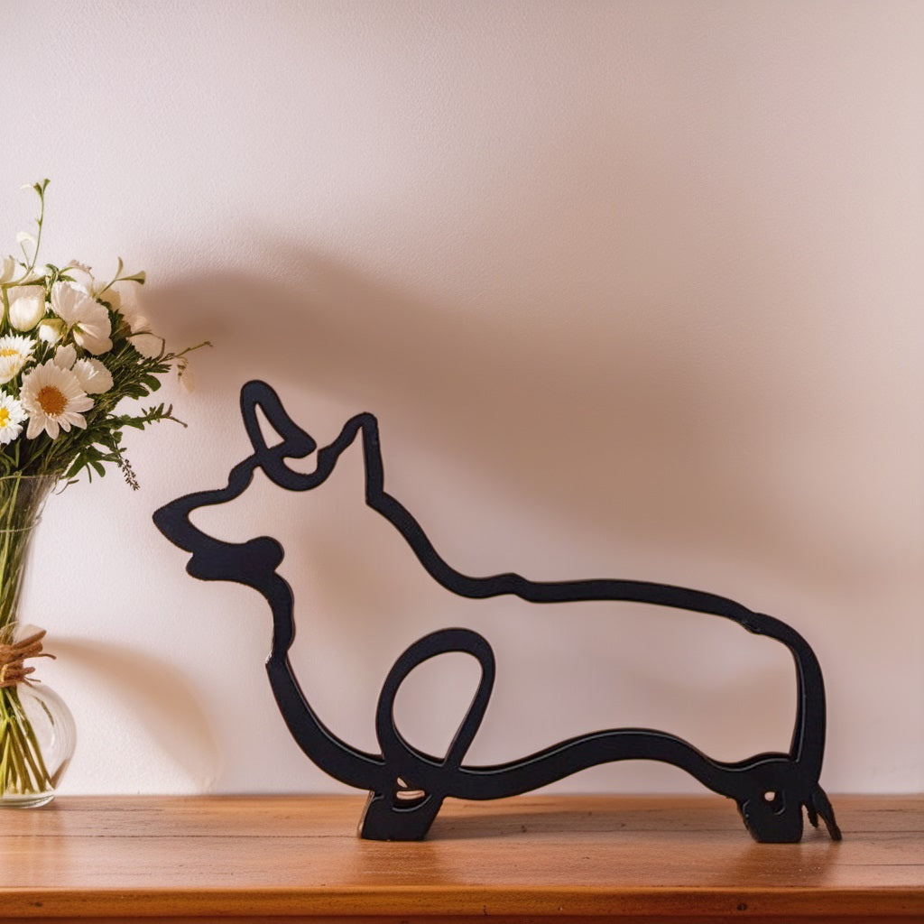 Canine Abstract Sculpture - ArtistryPaws