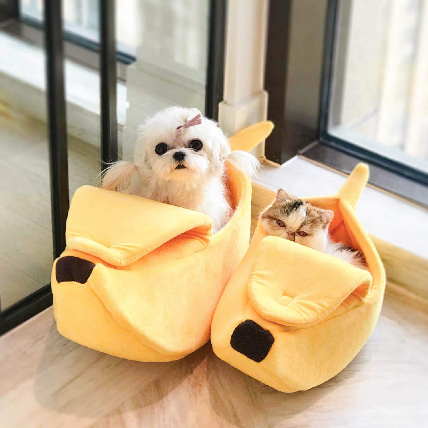 Cozy Banana Pet Bed - Paws & Dreams