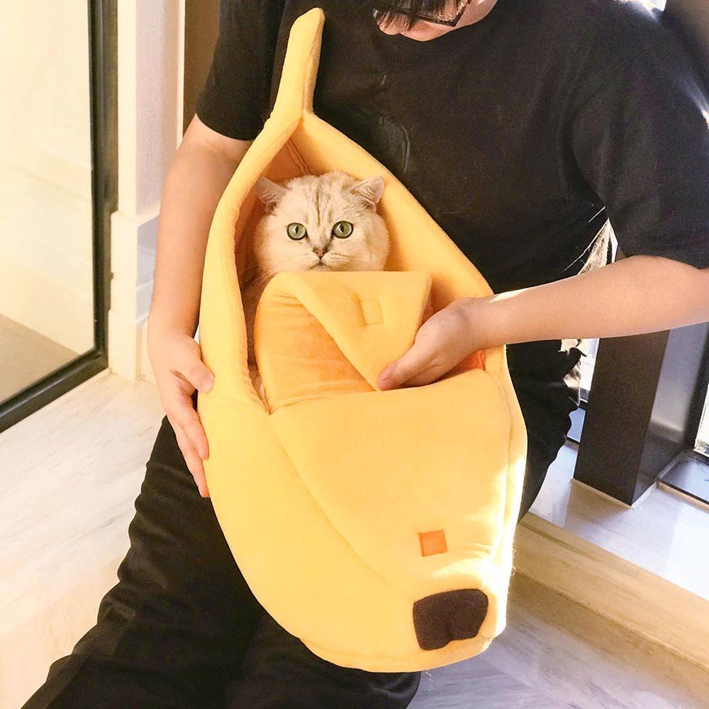 Cozy Banana Pet Bed - Paws & Dreams