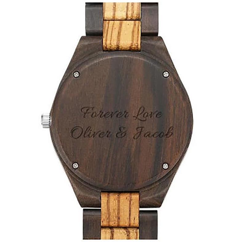 Custom Photo Wooden Watch - Timeless Treasures