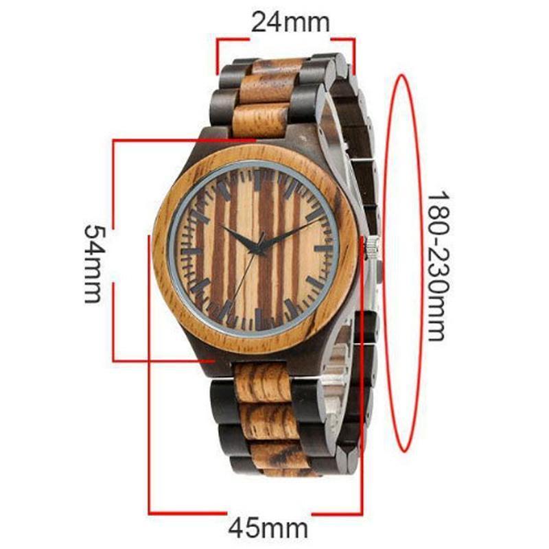 Custom Photo Wooden Watch - Timeless Treasures