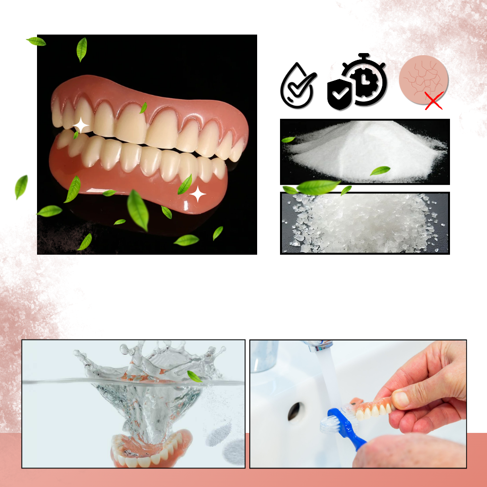 Denture Solution - SmileCraft with Strong Adhesive Fit