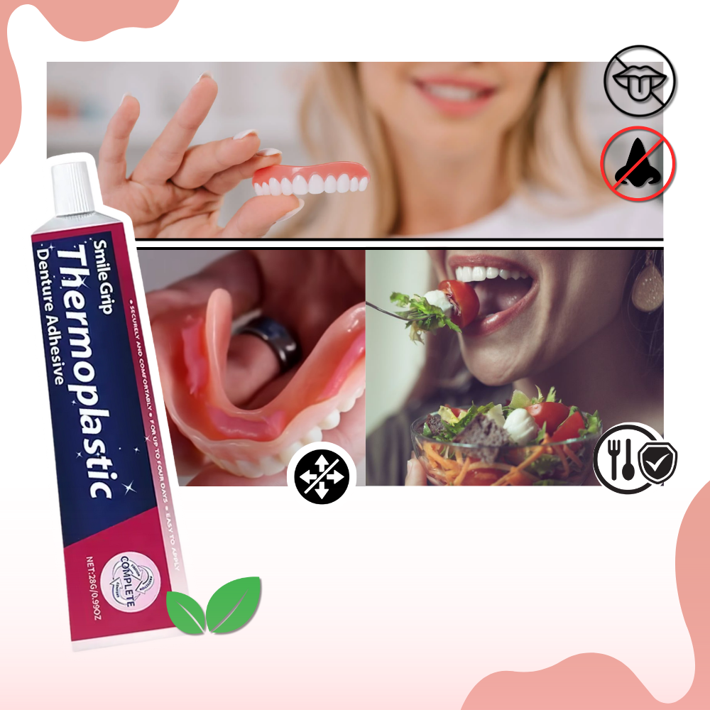 Denture Solution - SmileCraft with Strong Adhesive Fit