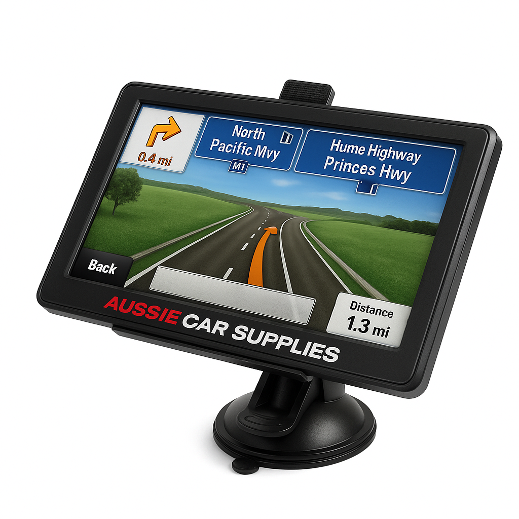 GPS Navigation System - NavTech 7" Touch Screen with Free Maps