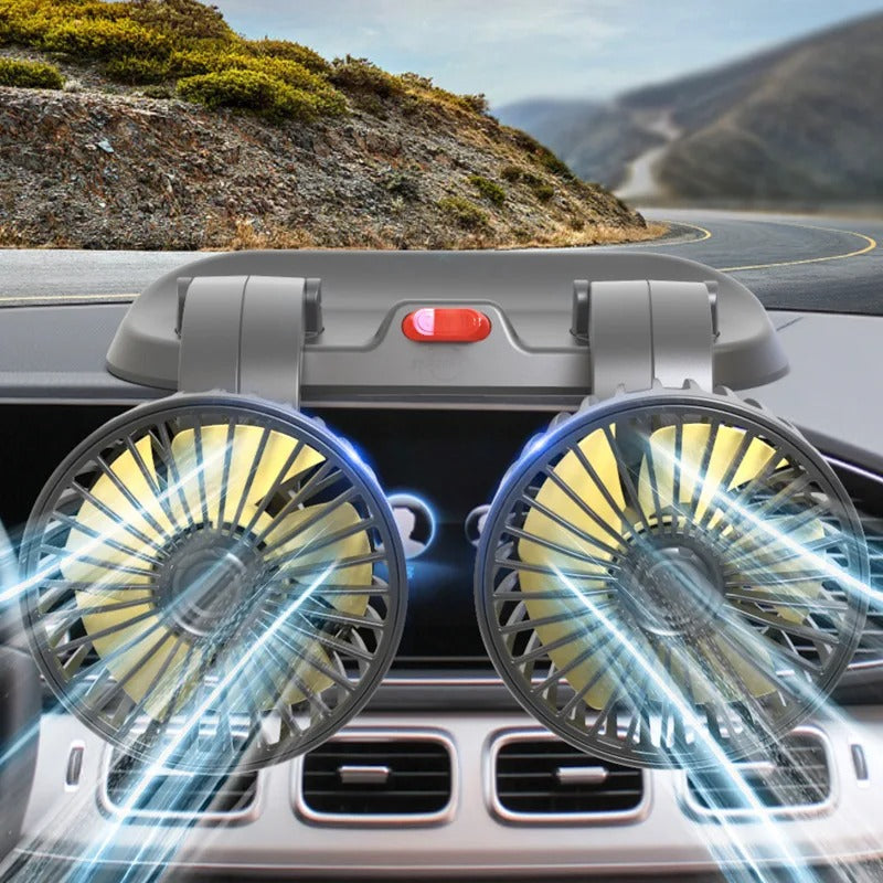 360° Adjustable Car Cooling Fan - AeroBreeze