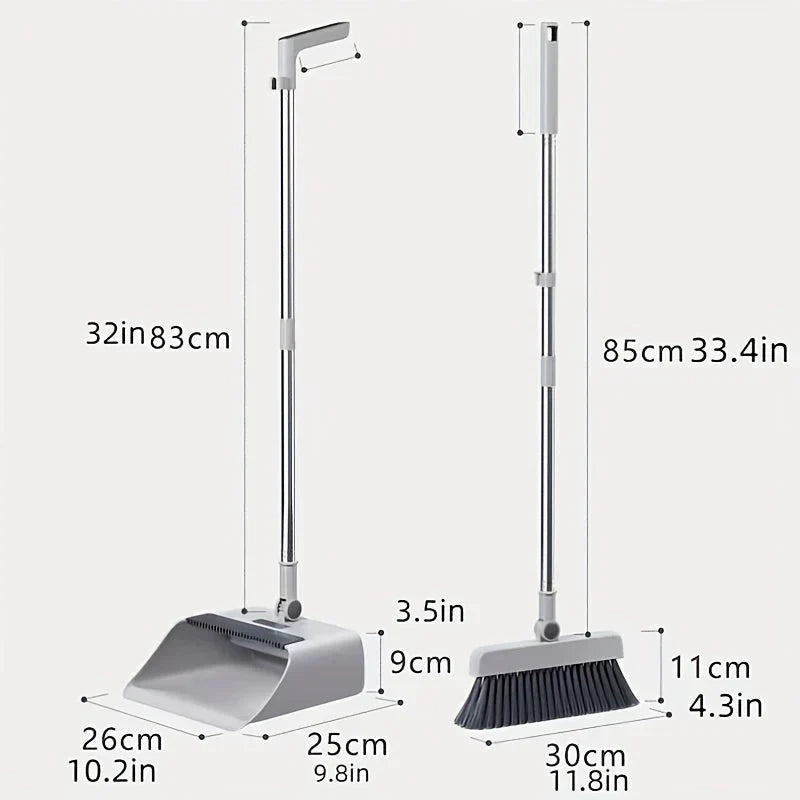 Multifunctional Broom and Dustpan Set - CleanNest