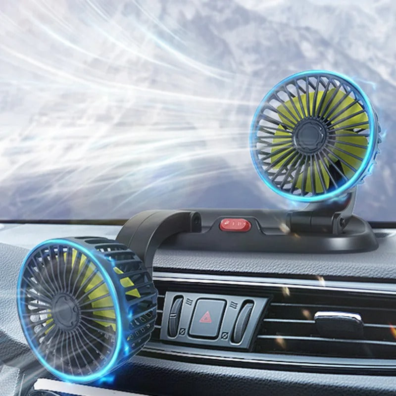 360° Adjustable Car Cooling Fan - AeroBreeze