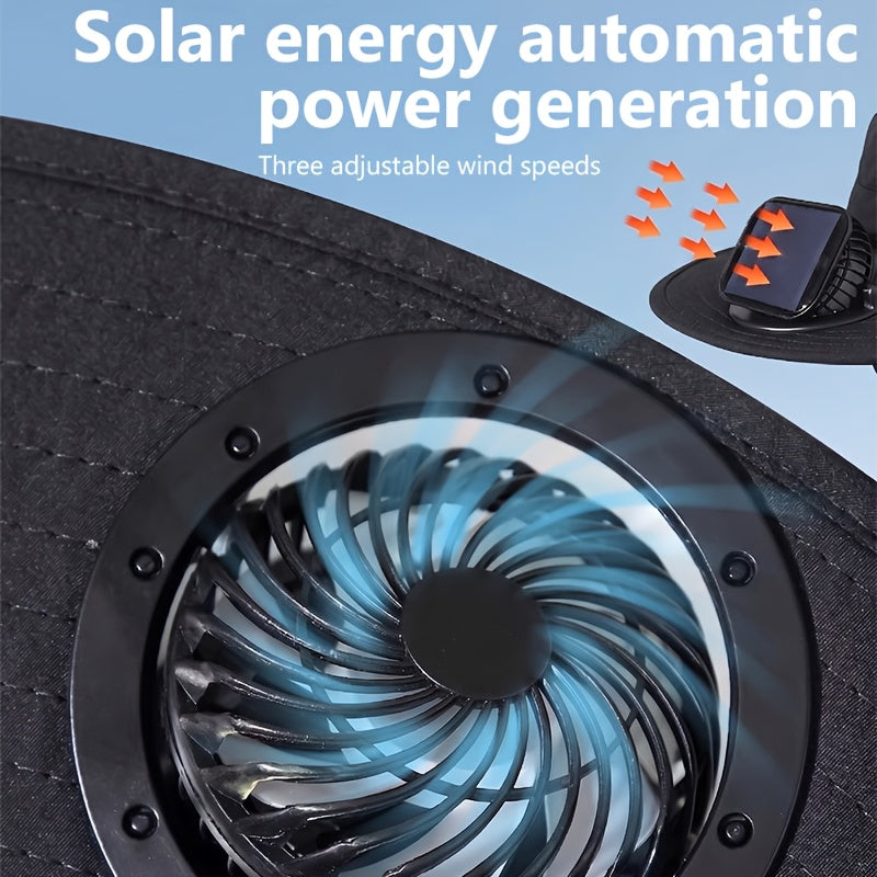 Sun Protection Fan Cap - Solara Gear