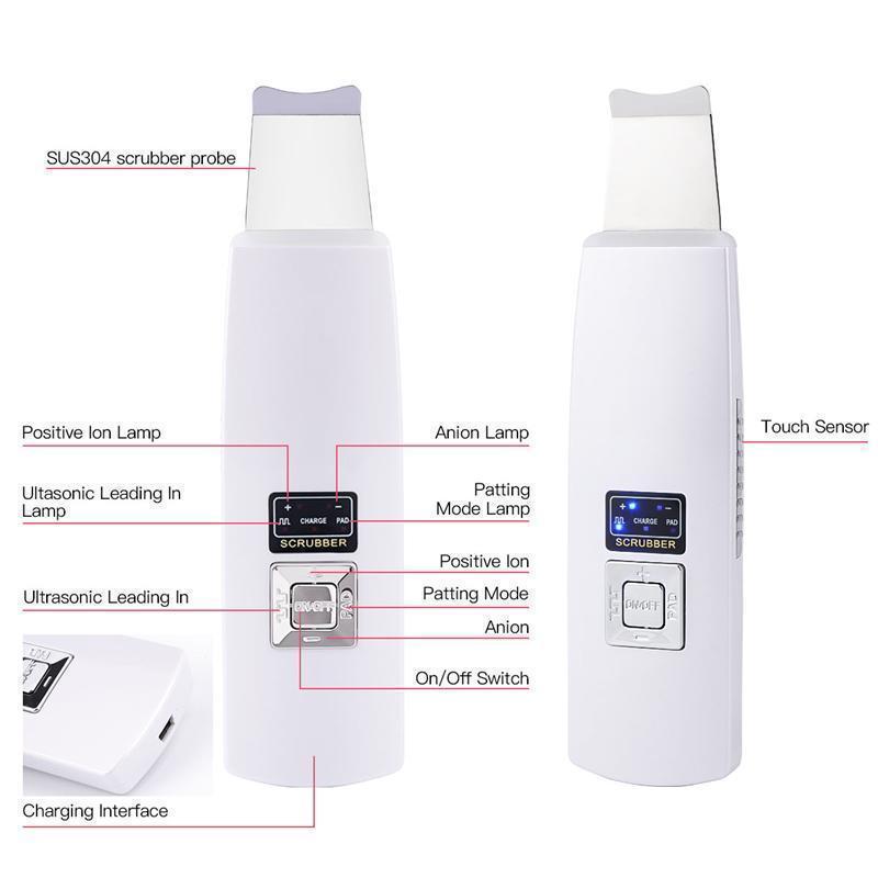 Ultrasonic Skin Revitalizer - LuxeGlow