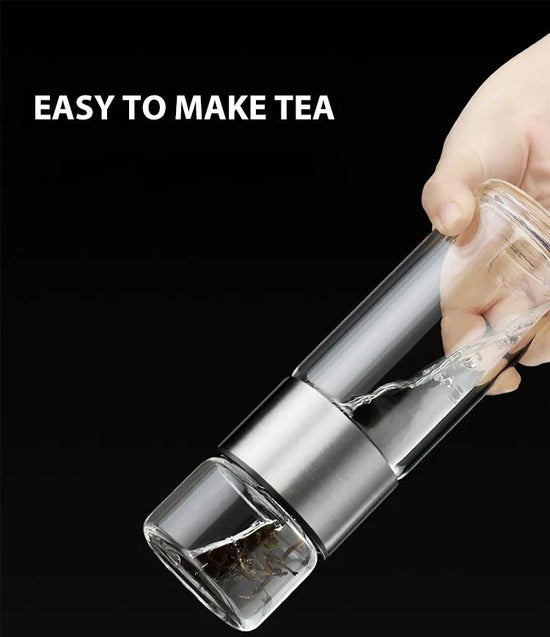 Glass Thermos Bottle - PureSip