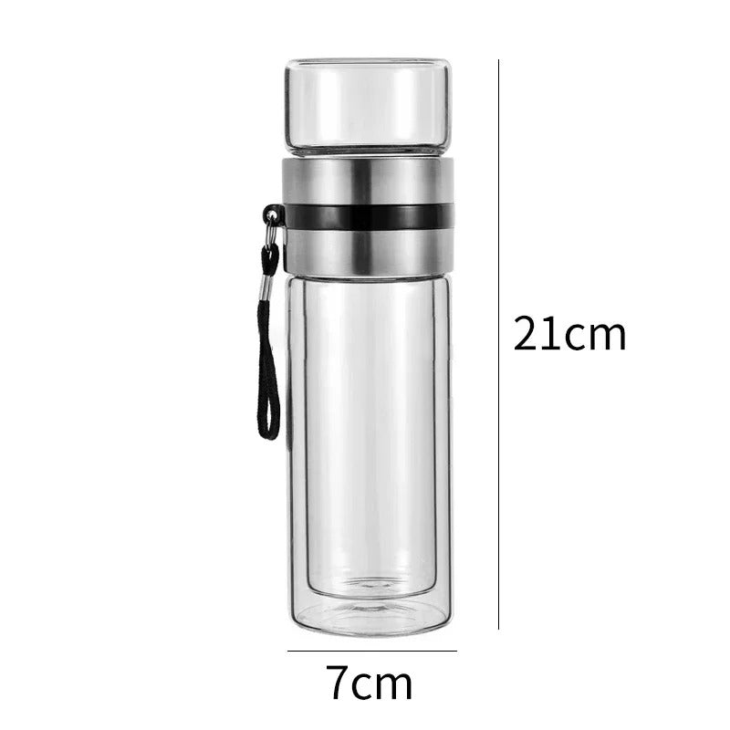 Glass Thermos Bottle - PureSip