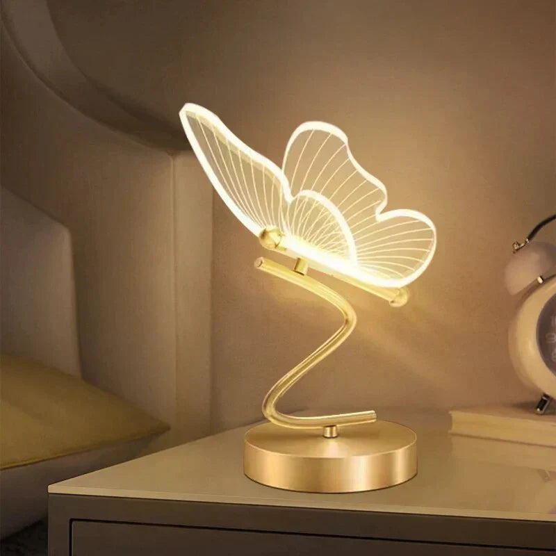 Butterfly LED Table Lamp - LumiAura