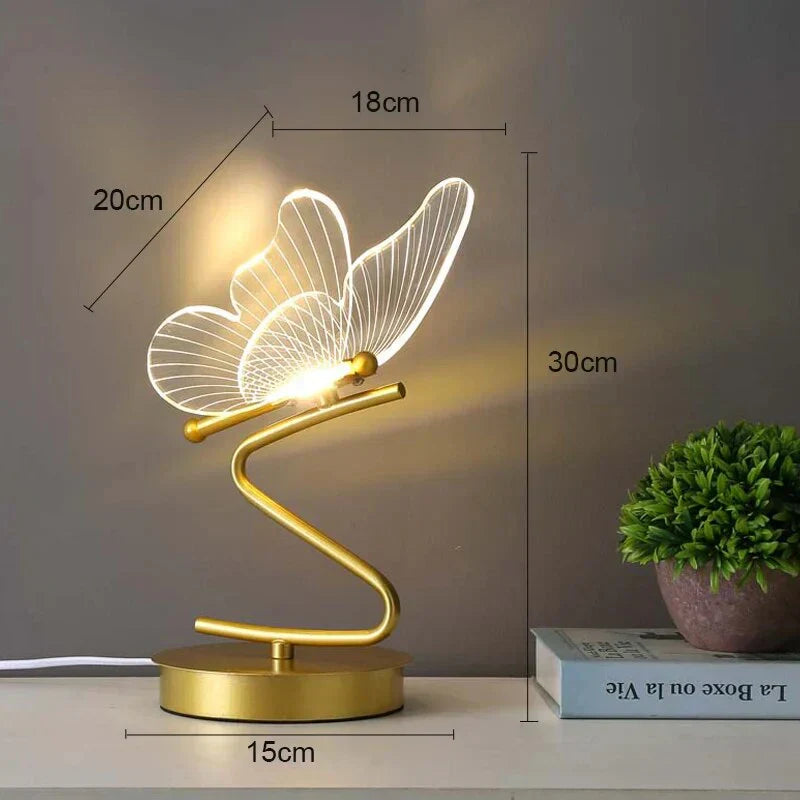 Butterfly LED Table Lamp - LumiAura