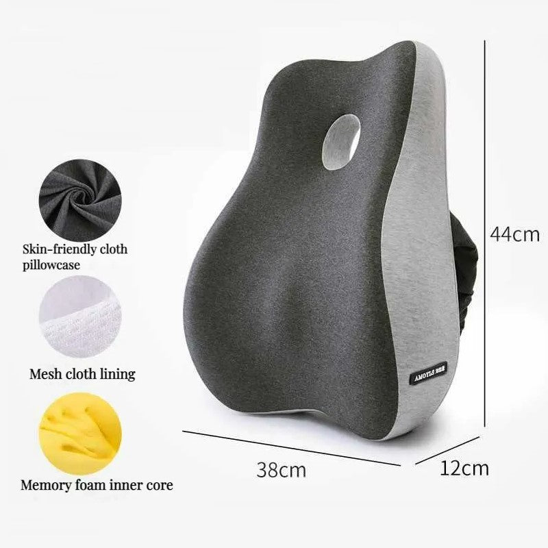 Ergonomic Lumbar Support Pillow - ComfortNest