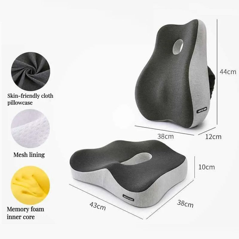 Ergonomic Lumbar Support Pillow - ComfortNest