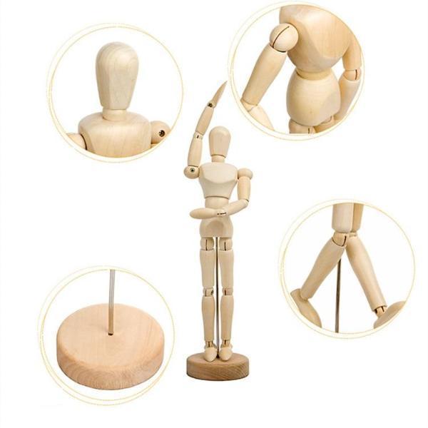 Artistic Body Kun - Premium Wooden Mannequins for Artists