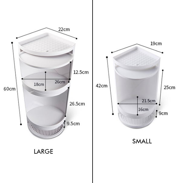 360 Corner Shelf - Elevate Home Essentials