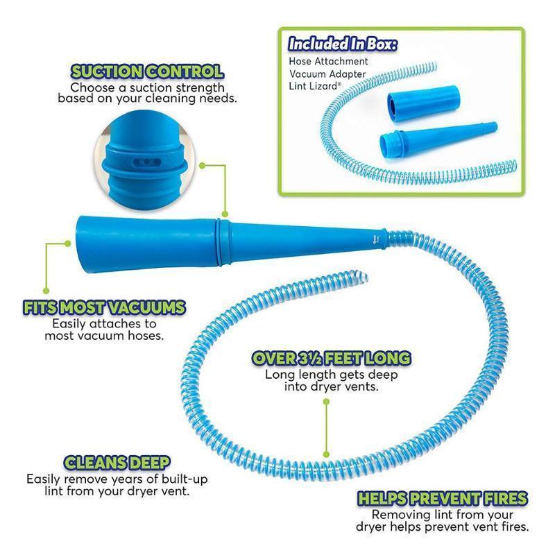 LintAway Dryer Lint Vacuum Attachment - Premium Cleaning Tool