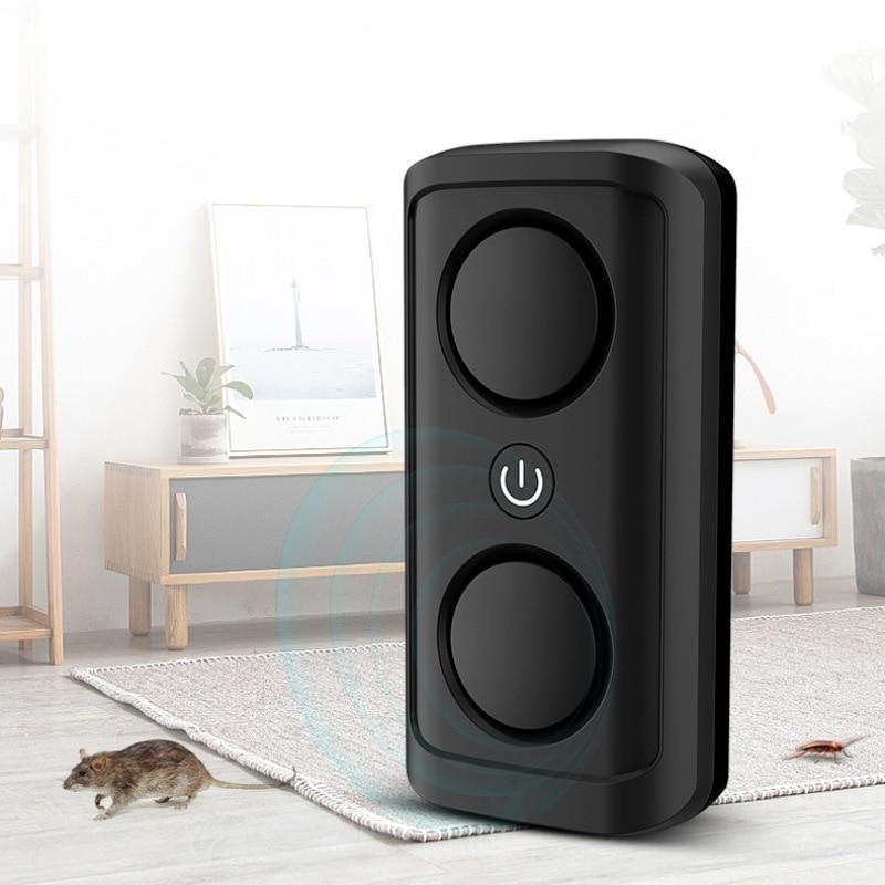 Pest Repellent Dual Speaker System - EcoGuard Elite