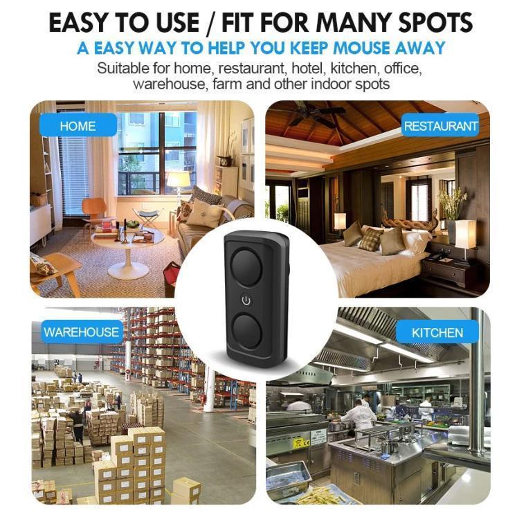 Pest Repellent Dual Speaker System - EcoGuard Elite