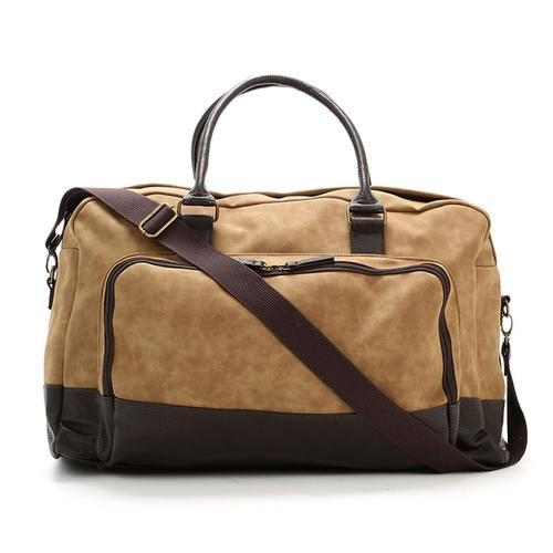 Two Tone Duffle Bag - LuxeVoyage