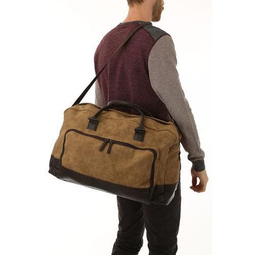 Two Tone Duffle Bag - LuxeVoyage