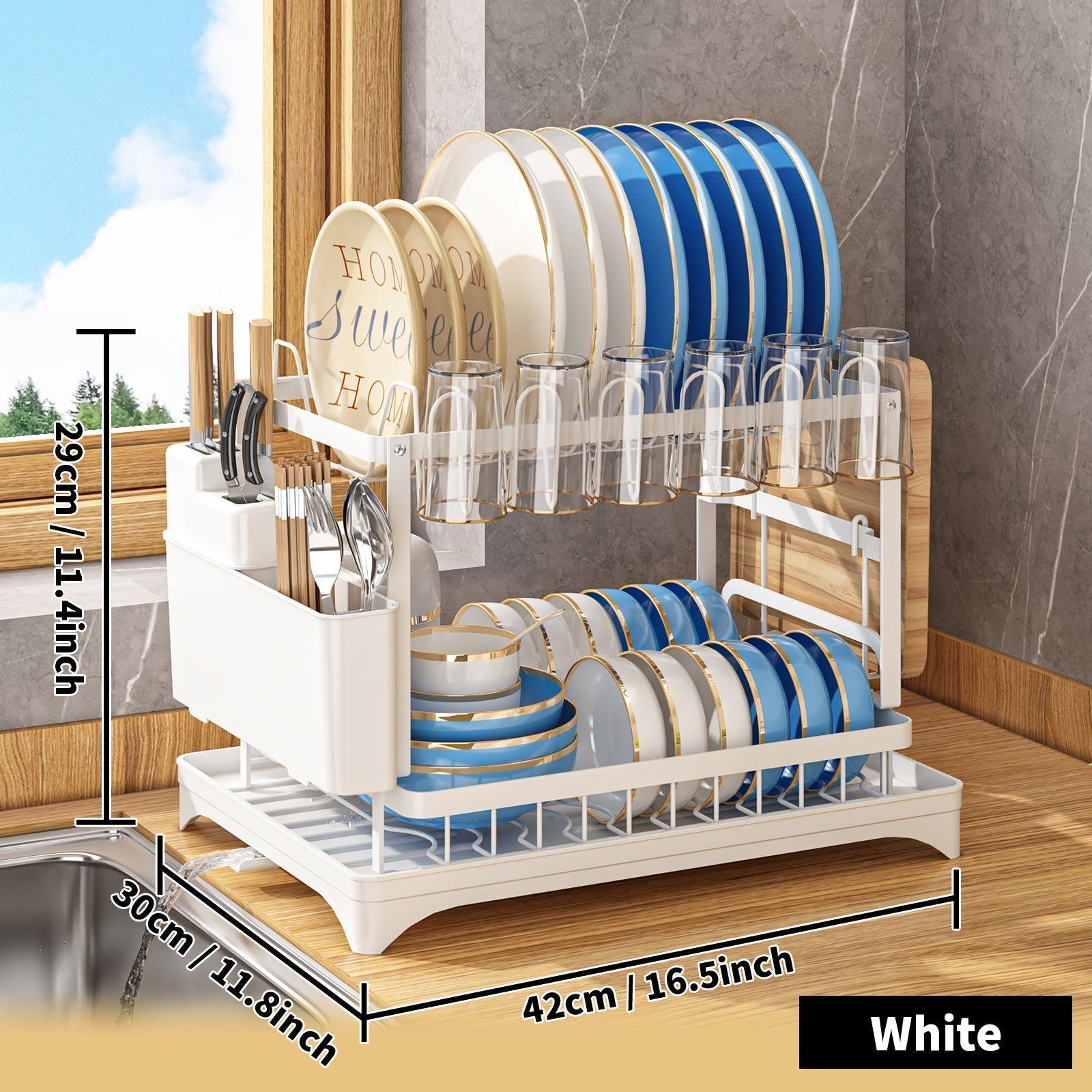 Stainless Steel Draining Rack - ChefCrafted