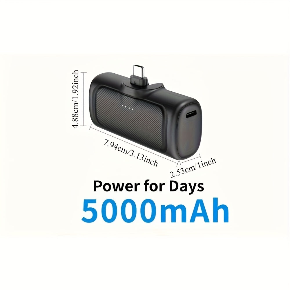 Fast Charging Power Bank - Voltix Mini Charger 5000mAh