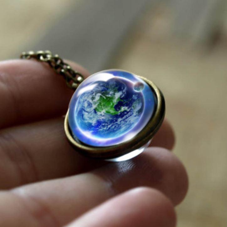 Galaxy Pendant Necklace - Celestial Luxe