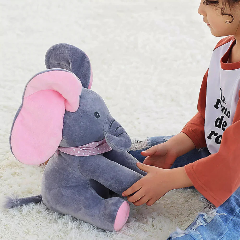 Peek-a-Boo Elephant Toy - SnuggleJoy