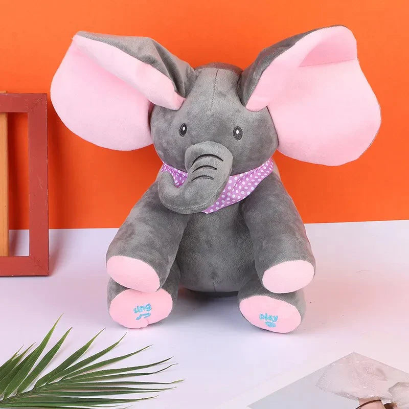 Peek-a-Boo Elephant Toy - SnuggleJoy
