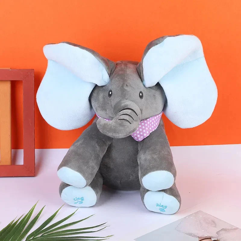 Peek-a-Boo Elephant Toy - SnuggleJoy