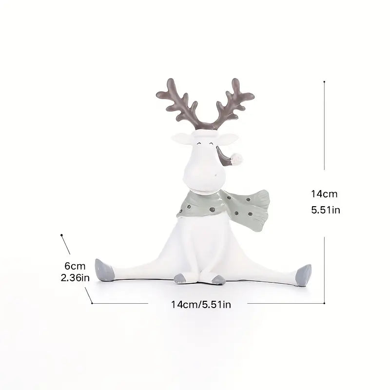 Reindeer Figurine - FrostedPine Decor